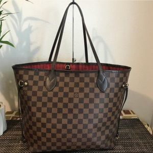 Louis Vuitton Neverfull Damier Ebene